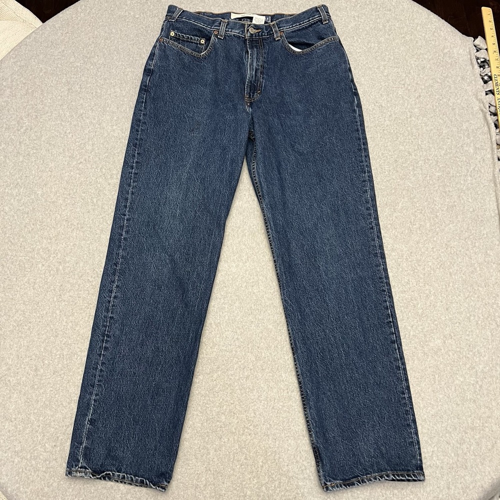 Vintage Gap Jean Men 36x34 Blue Denim Distressed 90s Y2K Relaxed Fit Skate Baggy